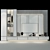 Sleek TV Mount Set 3D model small image 3