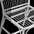 Elisabeth Outdoor Chair: Stylish and Durable 3D model small image 5