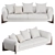 Porada Softbay: Stylish Comfort for Any Space 3D model small image 5