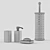 Title: Vintage Bathroom Decor 3D model small image 4
