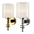 Vintage Elegance: Ponza Wall Lamp 3D model small image 1