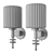 Vintage Elegance: Ponza Wall Lamp 3D model small image 3