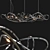 Dazzling Doodle Linear Suspension 3D model small image 2