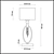 Neoclassi Table Lamp: Lumion 4516 / 1T Santiago 3D model small image 3