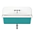 Elegant Provence Vanity Set 3D model small image 5