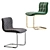 Elegant Kuga Chair 3D model small image 3