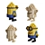 Adorable Minion 3D Model 3D model small image 4