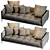 Bonaldo Coral: Stylish and Spacious Sofa 3D model small image 4