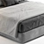 Elegant Rever Bed by Poliform 3D model small image 3