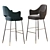 Rigby Barstool: Sleek, Stylish, and Space-Saving! 3D model small image 4