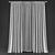 Polyester Curtain Set - 112578 3D model small image 2