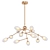 Molecular Glass Pendant Chandelier 3D model small image 1