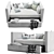 Urban Chic Daybed & Trundle 3D model small image 4