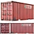 Low Poly Shipping Container Set 3D model small image 3