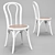 Montmartre Wooden Dining Set 3D model small image 4
