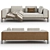 Elegant Slettvoll Zofi Sofa 3D model small image 7