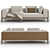 Elegant Slettvoll Zofi Sofa 3D model small image 12