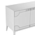 Stylish Vittoria Frigerio Crivelli Sideboard 3D model small image 5