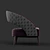 Sleek Lowpoly Armchair: Vision Collection 3D model small image 10