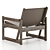 Luxury Nielsen Leather Chair 3D model small image 2