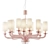 Venetian Murano Glass Chandelier: 21st Century Elegance 3D model small image 1