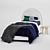 Crescent Boys Bed - Single | Stylish & Comfy 3D model small image 7