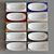 Ceramica Flaminia IO Vanity Tub 3D model small image 3