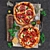 Delicious Traditional Tomato Pizza 3D model small image 2