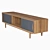 Bruni TV Console: Functional Space Saver 3D model small image 3