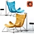 Modern Comfort: Minotti Single Sofa 3D model small image 1