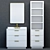 RH Modern Machinto Single Vanity 3D model small image 4