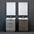 Luxury RH Modern Machinto Vanity 3D model small image 1
