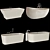 Luxury Villeroy & Boch Bath Set 3D model small image 9