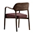 Ella - Elegant and Compact Chair 3D model small image 4