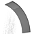 Luxurious ceadesign FRE13 Headshower 3D model small image 4