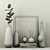 Elegant Decor Set: Flowers, Books, Frames & More 3D model small image 4