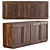  RH Modern Machinto 4-Door Sideboard 3D model small image 3