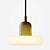 Minimalist Puck Pendant Light 3D model small image 3