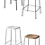HAY Soft Edge P30 Stacking Chairs 3D model small image 2