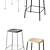 HAY Soft Edge P30 Stacking Chairs 3D model small image 3