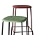 HAY Soft Edge P30 Stacking Chairs 3D model small image 4