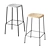 HAY Soft Edge P30 Stacking Chairs 3D model small image 7
