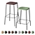 HAY Soft Edge P30 Stacking Chairs 3D model small image 11