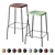 HAY Soft Edge P30 Stacking Chairs 3D model small image 13