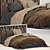 Minimalist Light Line Bed 3D model small image 2