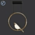 Elegant Nomi Pendant Light 3D model small image 4