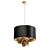 Heathfield Lexington Smoke Pendant 3D model small image 1