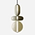 Bomma Pebbles Pendant: Exquisite Lighting 3D model small image 3