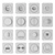 Berker R1 Sanded Concrete & Aluminu 3D model small image 4