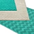 Bredevad Zigzag Beige and Green Carpet 3D model small image 3